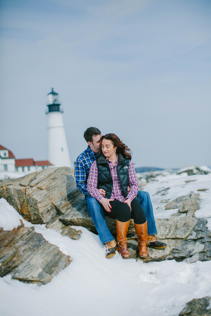 Portland Headlight Engagement photo shoot