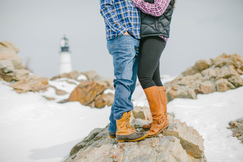 M&Portland Headlight Engagement photo shoot