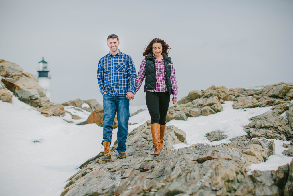 Portland Headlight Engagement photo shoot