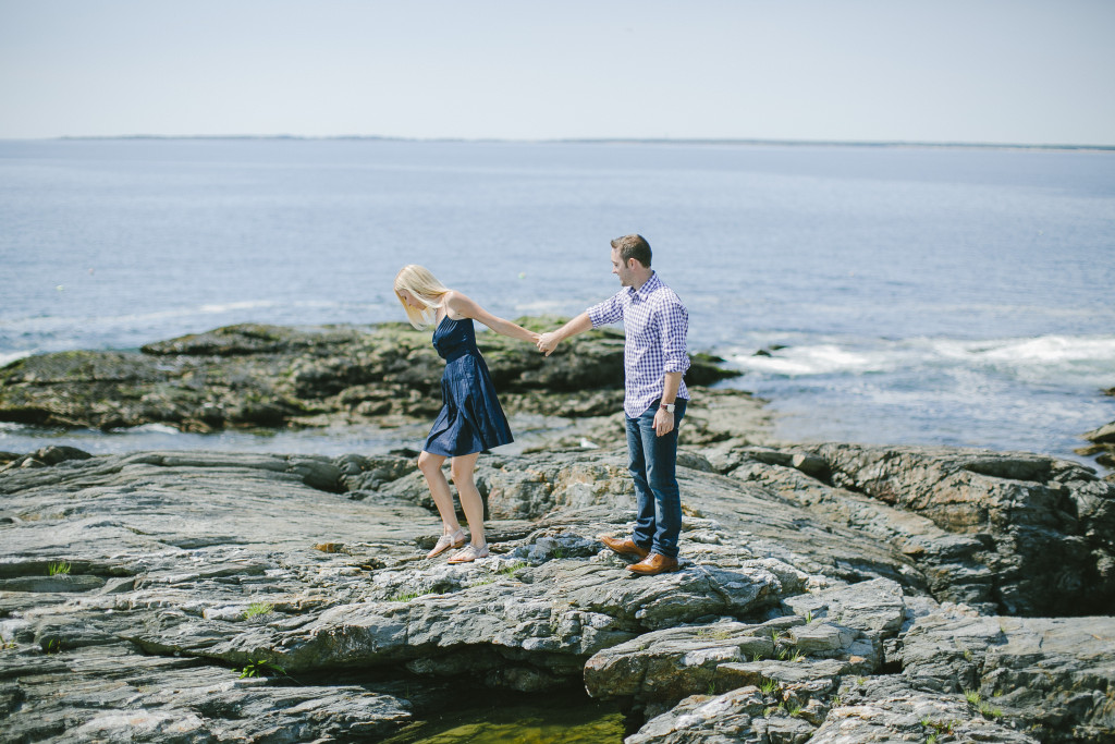 Scarborough Beach engagement photo shoot