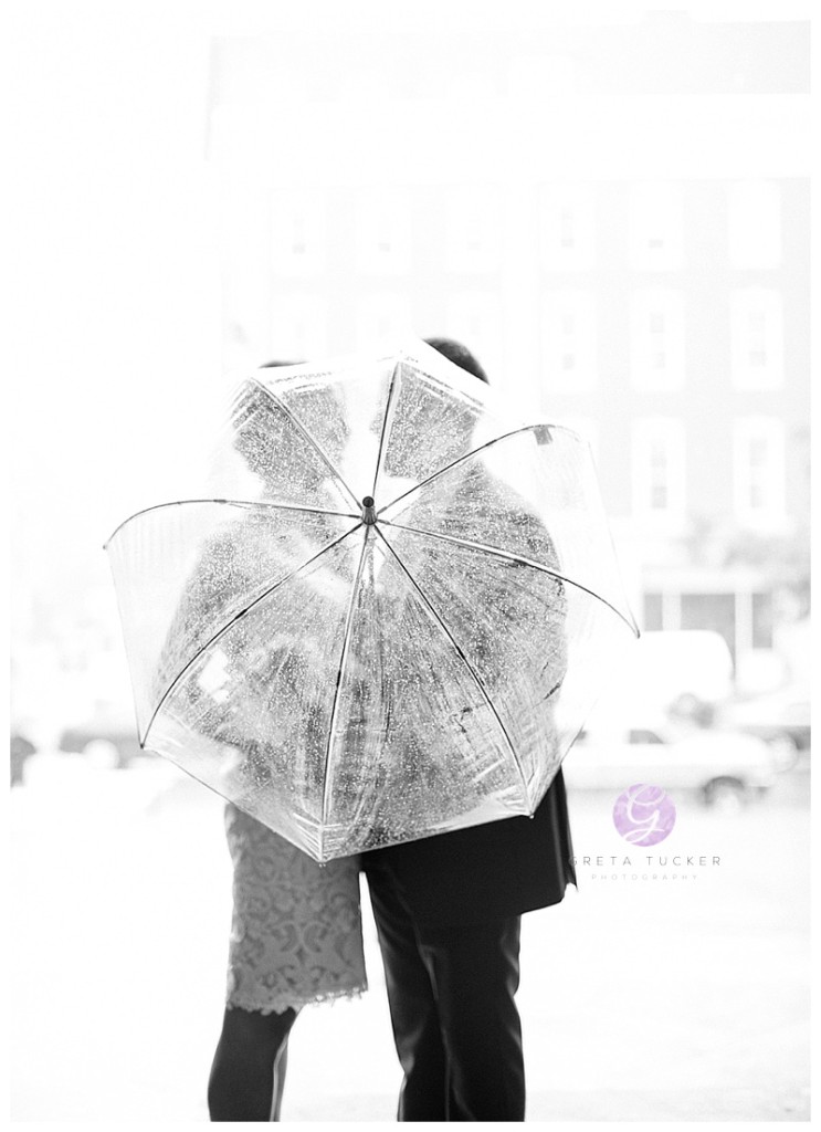 Coastal Maine Wedding Photographers, Portland Maine wedding Photographer, City Hall Elopement, Rainy Day wedding, Rain on Wedding day, Fun with umbrella,