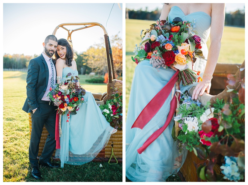 Maine Wedding Photographer, Hot Air Balloon, 